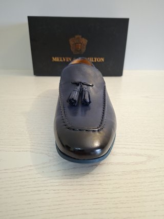 Melvin & Hamilton Tassel Loafers Azul Marino