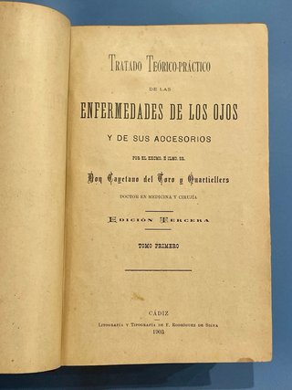 Tratado de las enfermedades de los ojos