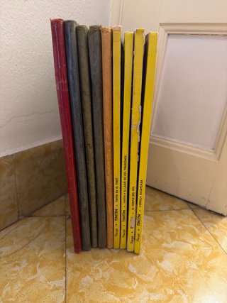 Las aventuras de TINTIN - lote 6 libros