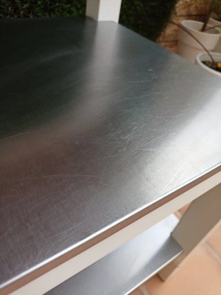 Isla de cocina con ruedas