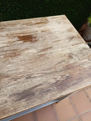 Isla de cocina con ruedas