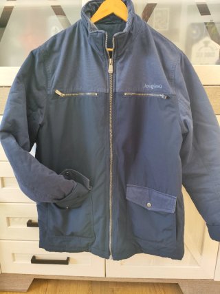 Cazadora Desigual azul hombre