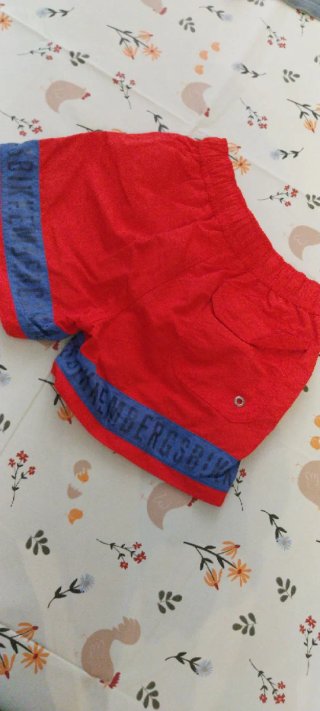 Costume mare Bikkembergs rosso taglia 8anni