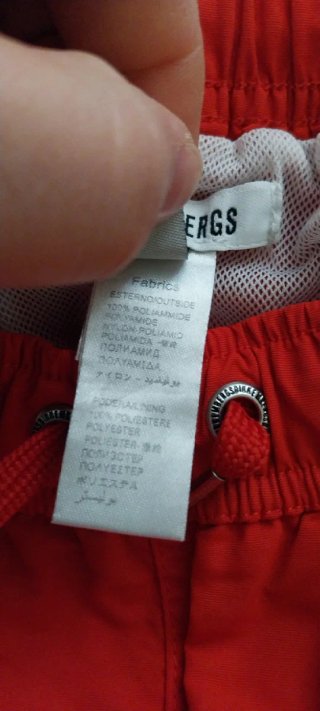 Costume mare Bikkembergs rosso taglia 8anni