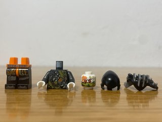 LEGO Minifigura Muzzle njo0466
