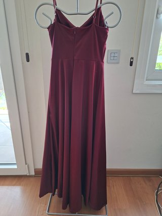 Vestido fiesta graduación rojo