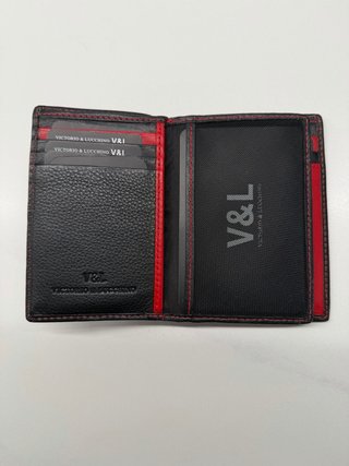 Cartera Victorio y Lucchino Negra Hombre