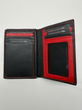 Cartera Victorio y Lucchino Negra Hombre