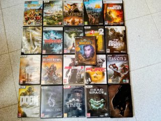 Cajas vacías juegos PC (lote)