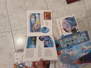Lote Frozen: Juego 50 juegos y libros