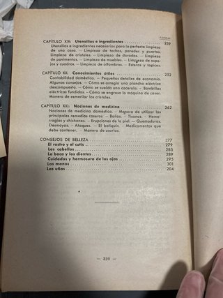 Libro Antiguo (1940) "La Mujer, Alma del Hogar"