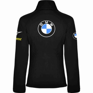 CHAQUETA MOTO CORTAVIENTOS SOFTSHELL TIPO BMW