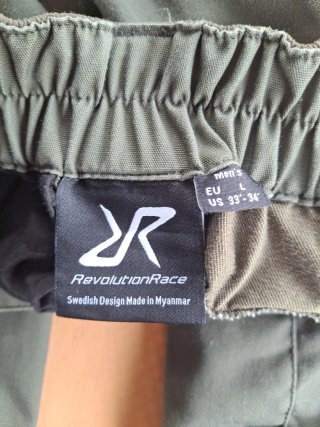 Pantalón Trekking Revolucion Race Talla L Verde Ol
