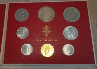 #2039(7) - Quattro cartoncini VATICANO P. VI e G.P