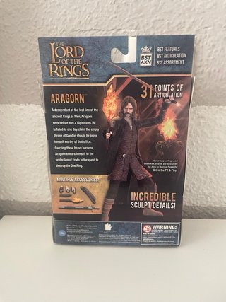 Figura Aragorn El Señor de los Anillos BST AXN