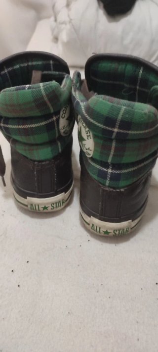 Converse Marrones y Verdes Mujer