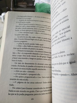 Novela negra Sangre derramada de Åsa Larsson