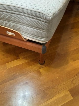 CAMA CON SOMIER + COLCHÓN DE 135 CM
