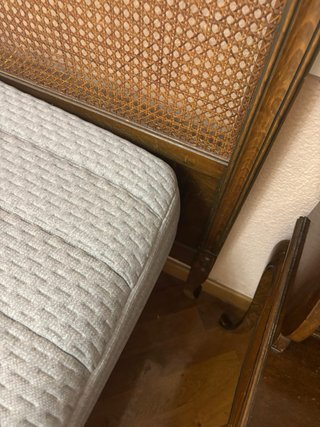 CAMA CON SOMIER + COLCHÓN DE 135 CM