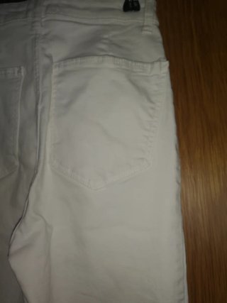 Pantalón Zara Blanco Talla XS