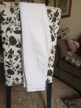 Pantalón Zara Blanco Talla XS