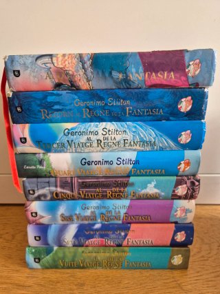 Llibres Geronimo Stilton en català.