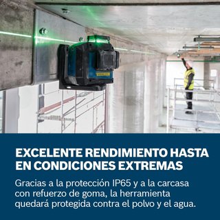 Bosch nivel láser verde precisión robusto