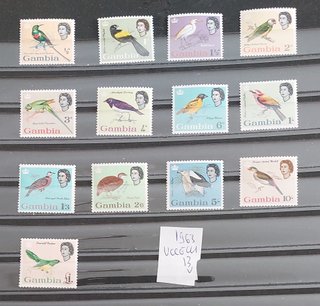 (nu263/266)GAMBIA   DEFINITIVE 1963/1971sc.50%