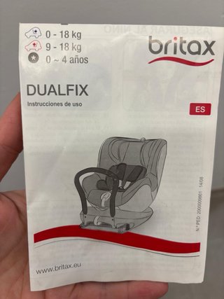 Silla coche Britax Römer Dualfix
