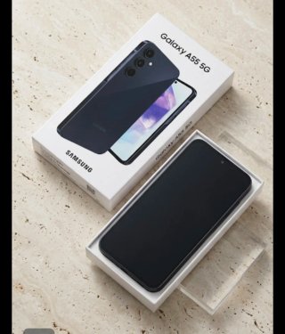 Samsung Galaxy A55 5G Negro/Azul Marino