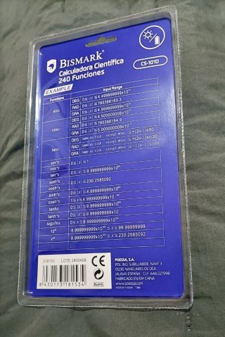 Calculadora Científica Bismark + Compás Molin