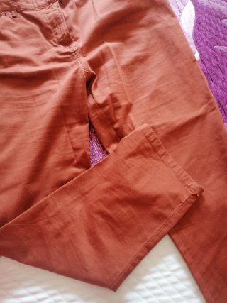 Pantalón marrón entretiempo T46