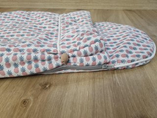 Saco invierno capazo Giraffa Bicanca e Blu