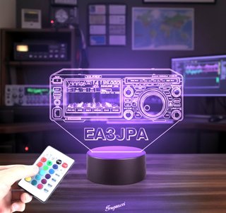 Lámpara led emisora radioaficionado Yaesu FTDx 10