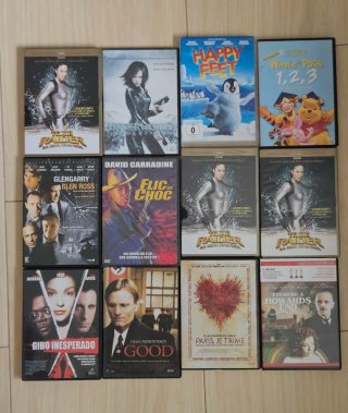 DVDs Películas Varios Idiomas. Uno=1,5€. Todos=10€