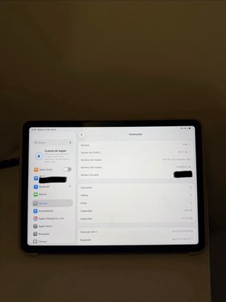 iPad Air M2 256GB Plata