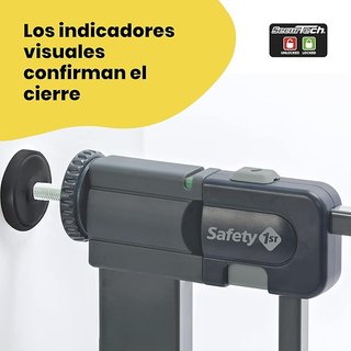 Safety 1st Easy Close Metal barrera seguridad Blac