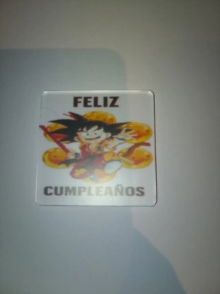 Imán  Feliz Cumpleaños 5x5 cm
