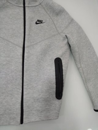 Sudadera Nike Tech L niño gris