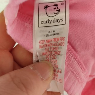 Conjunto bebé niña 0-3 meses