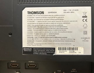 TV Thomson con DVD Integrado