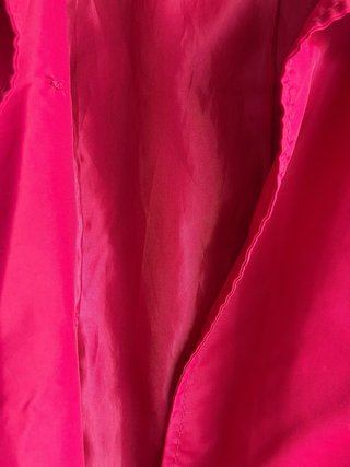 Gabardina Mango Fucsia Ligera Talla XS