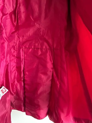 Gabardina Mango Fucsia Ligera Talla XS