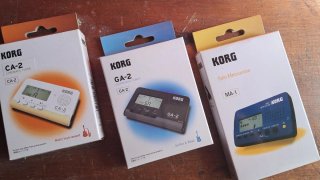 Afinadores y metrónomo Korg