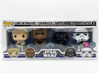 Pack 4 Funko Pop Star Wars Coleccionista