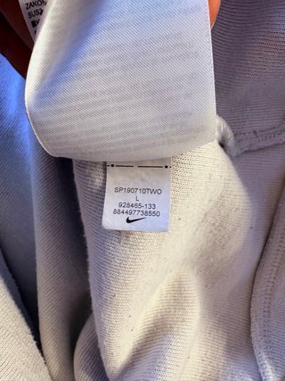 Felpa Nike Taglia L Grigia