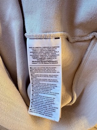 Felpa Nike Taglia L Grigia