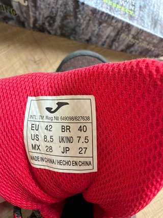 Botas de trekking Joma marrones y rojas T42