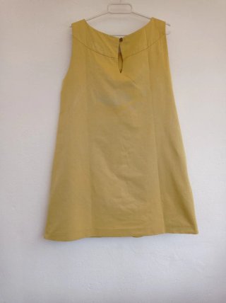Vestido amarillo Massimo Dutti Talla M