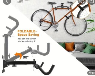 Soporte de pared para bicicleta